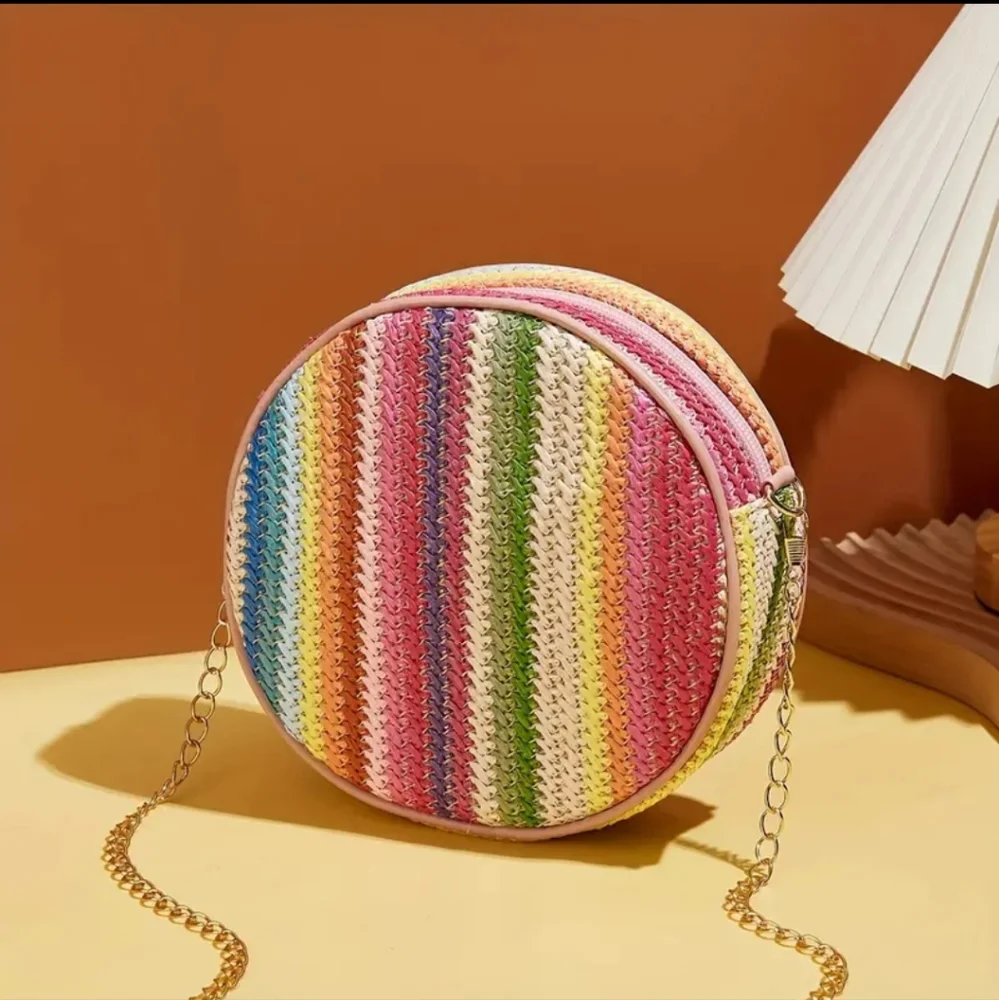 NWT Straw Woven Fashion Bag